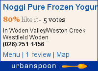 Noggi Pure Frozen Yogurt on Urbanspoon