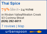 Thai Spice on Urbanspoon