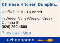 Chinese Kitchen Dumpling House on Urbanspoon