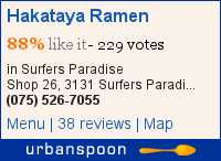 Hakataya Ramen on Urbanspoon