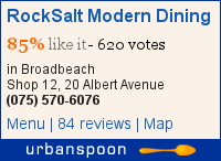 RockSalt Modern Dining on Urbanspoon