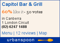 Capitol Bar and Grill on Urbanspoon