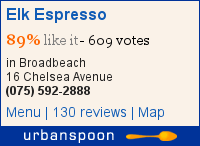 Elk Espresso on Urbanspoon