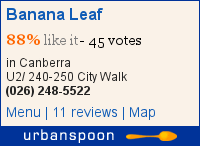 Banana Leaf on Urbanspoon