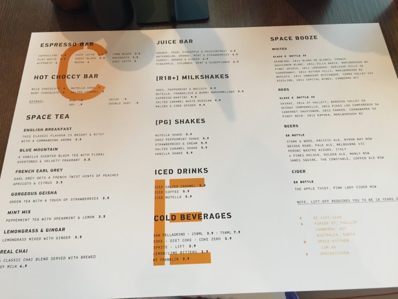 Space Rocks Menu The new Ricardo's @ Space Kitchen - FoodPornJournal