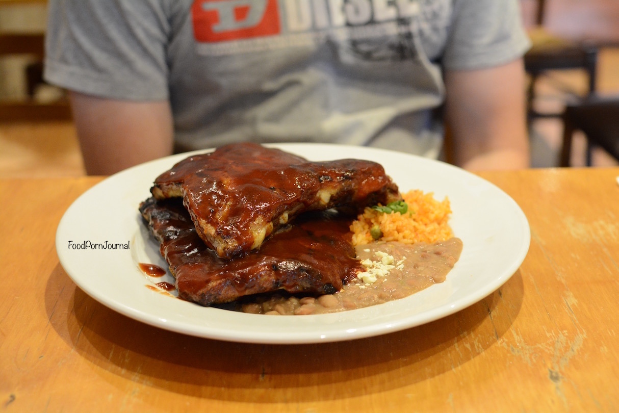 Cisco's Mexican Kingston full baby back ribs