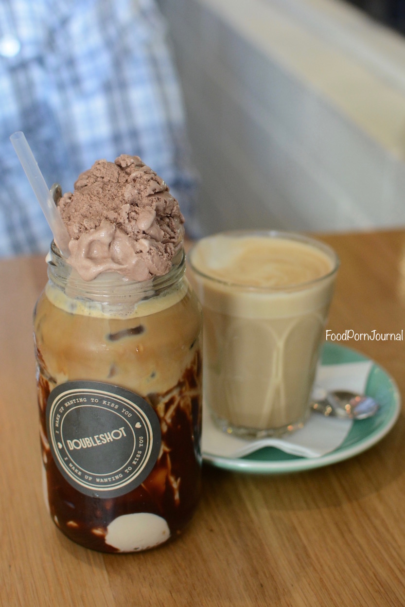 Double Shot Deakin iced mocha