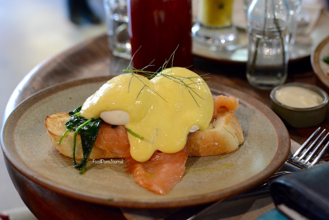 The Knox Made in Watson eggs benedict