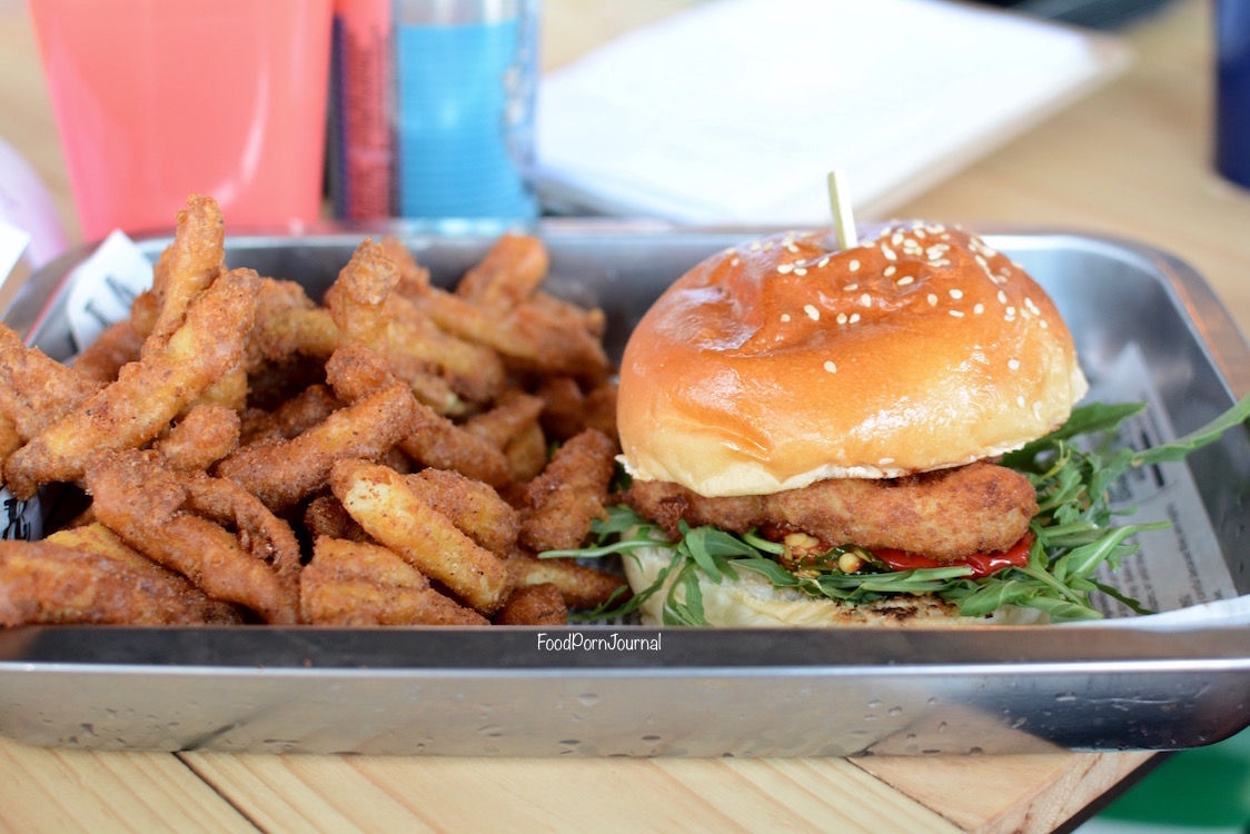 Beef & Barley Kingston Foreshore calamari burger