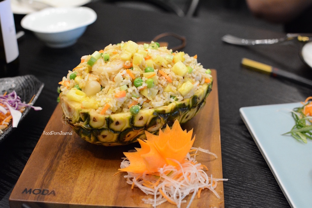 Cinnabar Kingston Foreshore pineapple fried rice