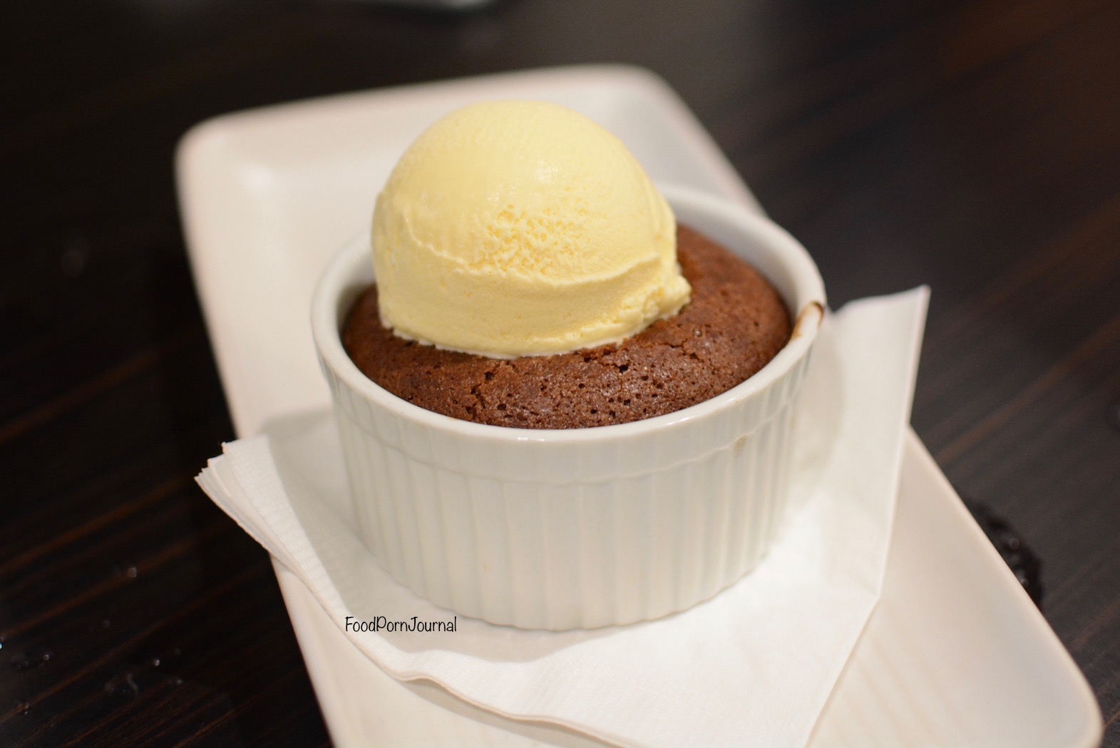 Chifley's Barton chocolate fondant