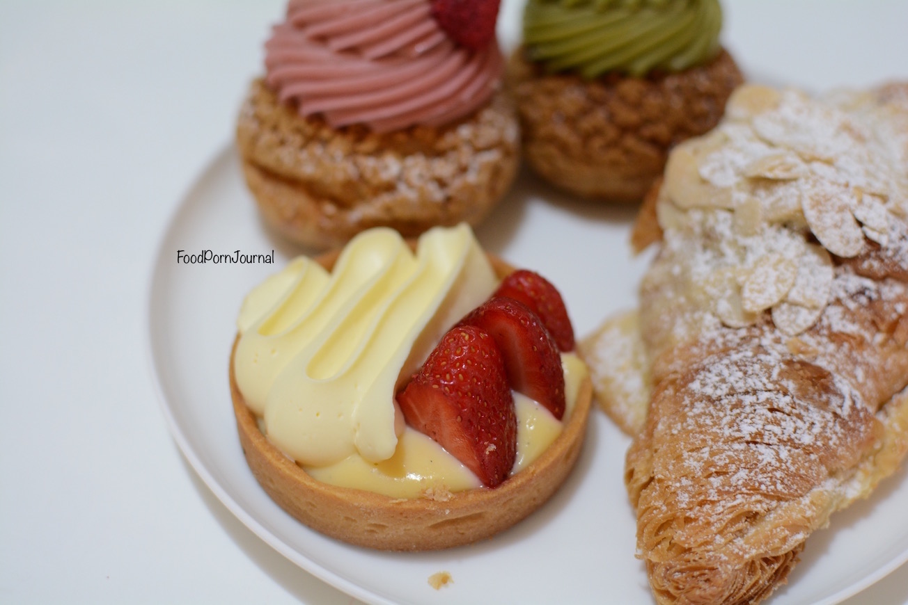 Chu Bakery Perth strawberry and cream tart