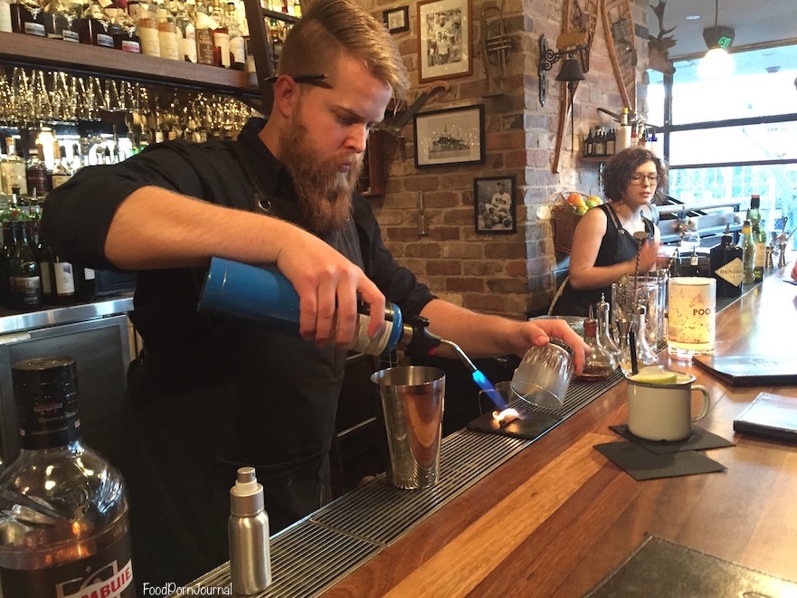 Hippo Co bartender