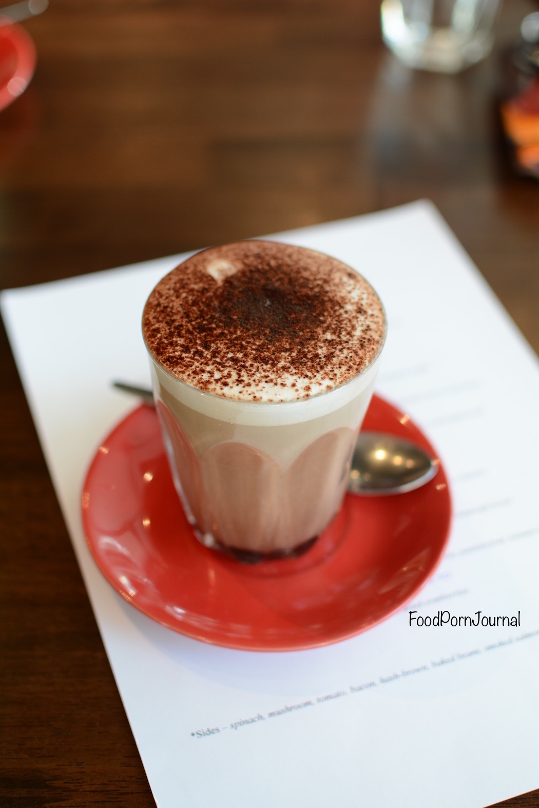 Remi Food & WIne Bar Canberra mocha