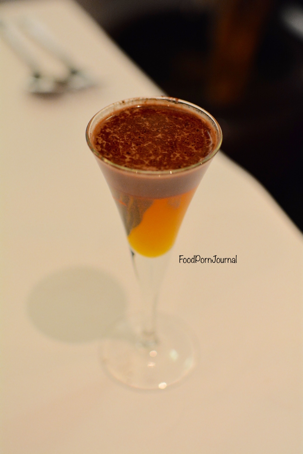 Sage chocolate mocktail