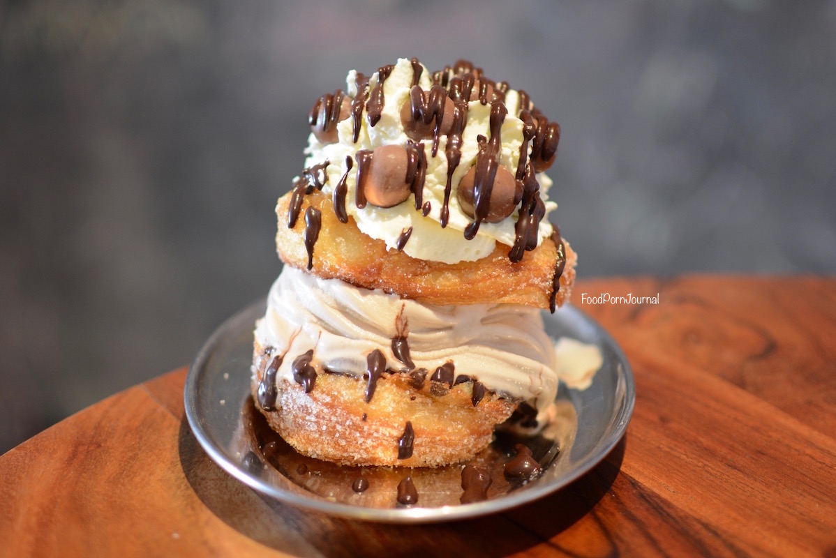 Whisk Creamery Subiaco cronut sandwich