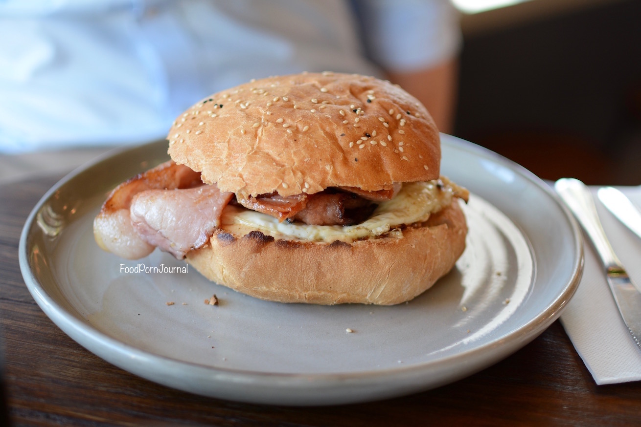 Coffee Lab bacon egg burger