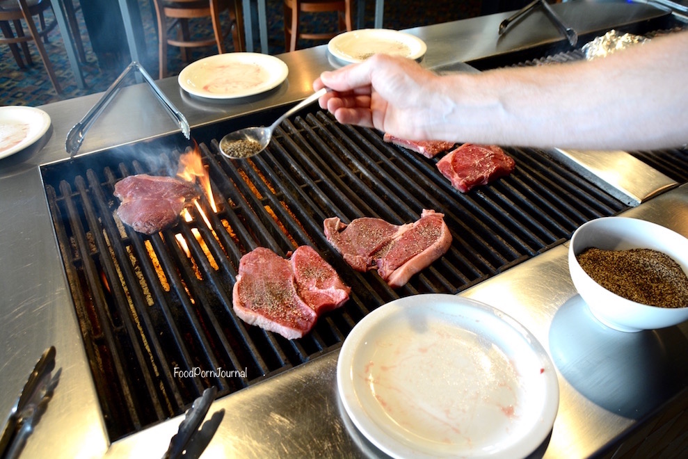 The Kingston Hotel cooking steak