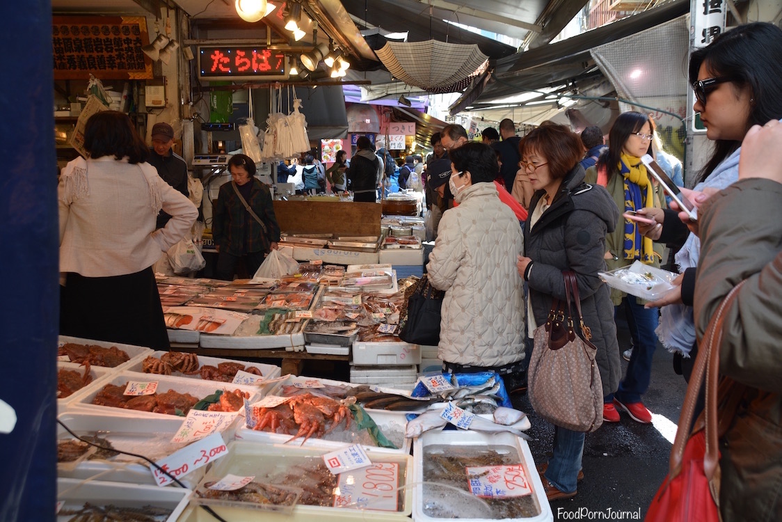 Tokyo Tsukiji fish market