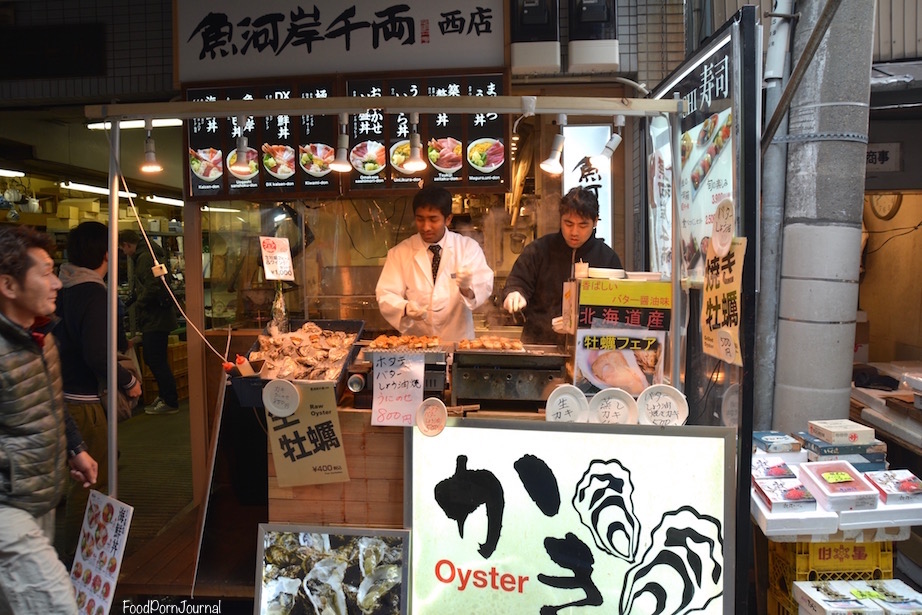 Tokyo Tsukiji oysters