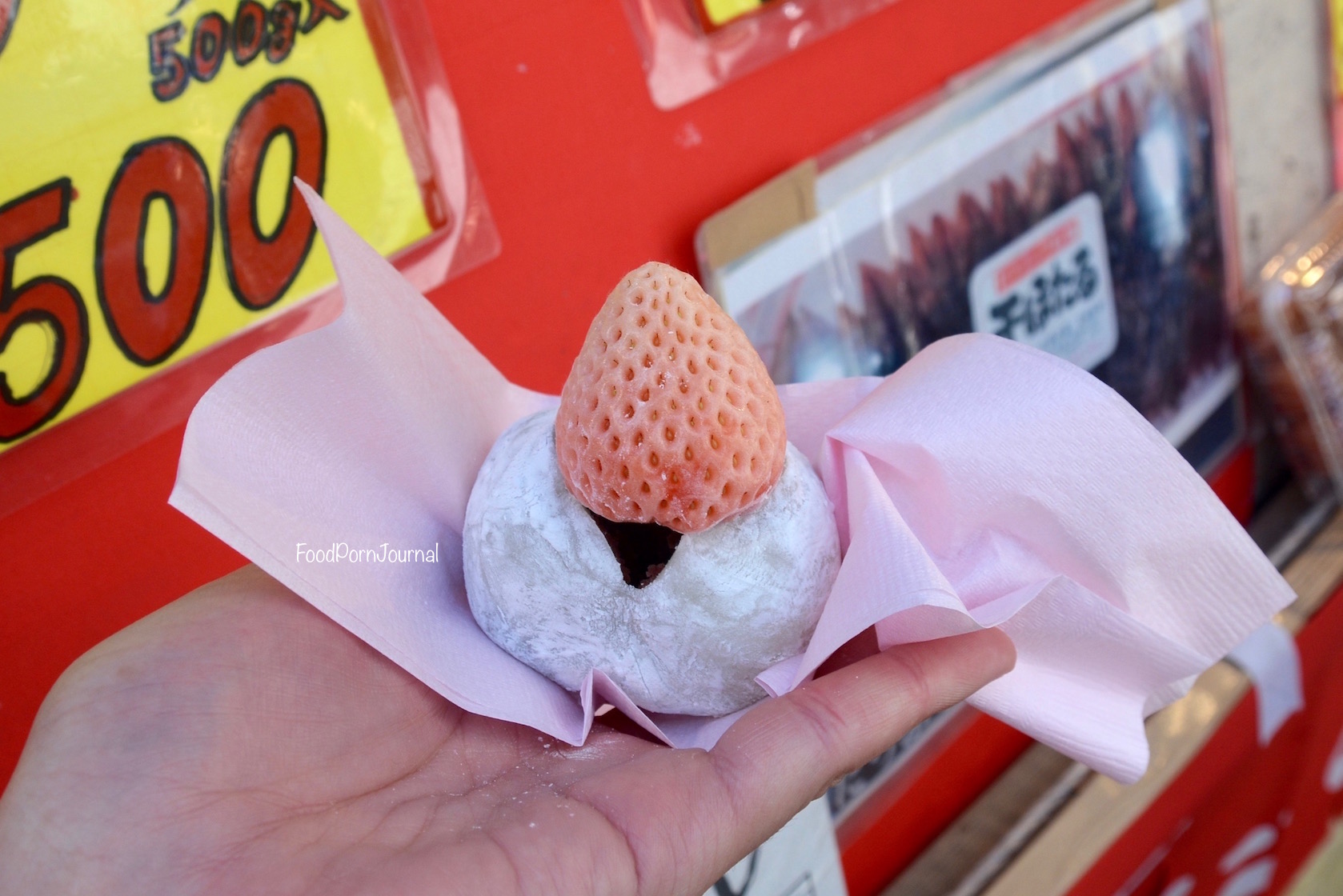 Tokyo strawberry mochi