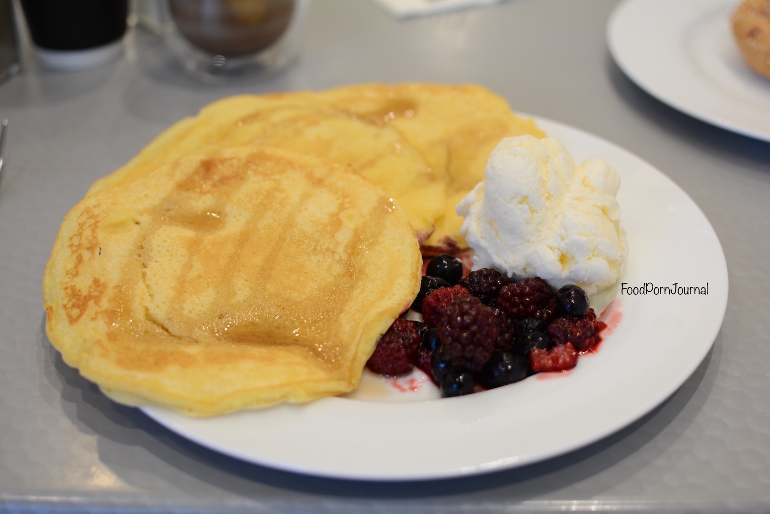 Hot Pop Cafe Braddon buttermil pancakes