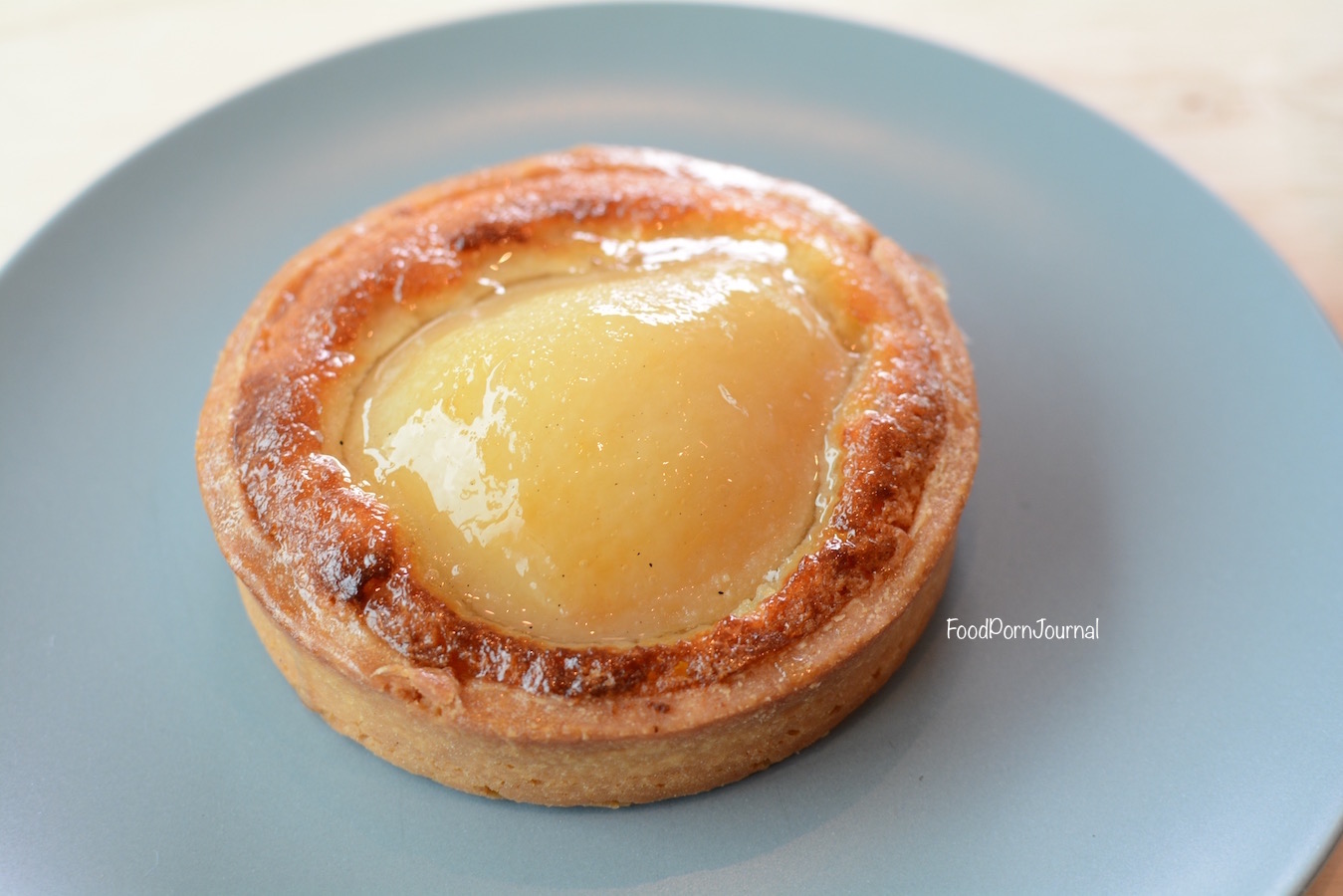 Three Mills Bakery pear tart