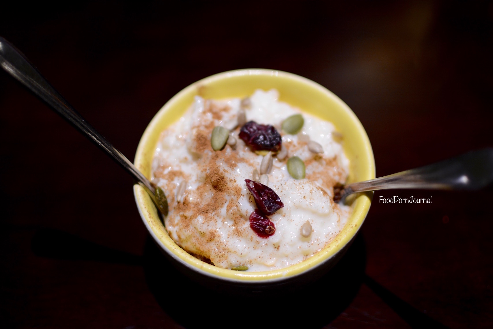 The Hungry Buddha Curtin rice pudding