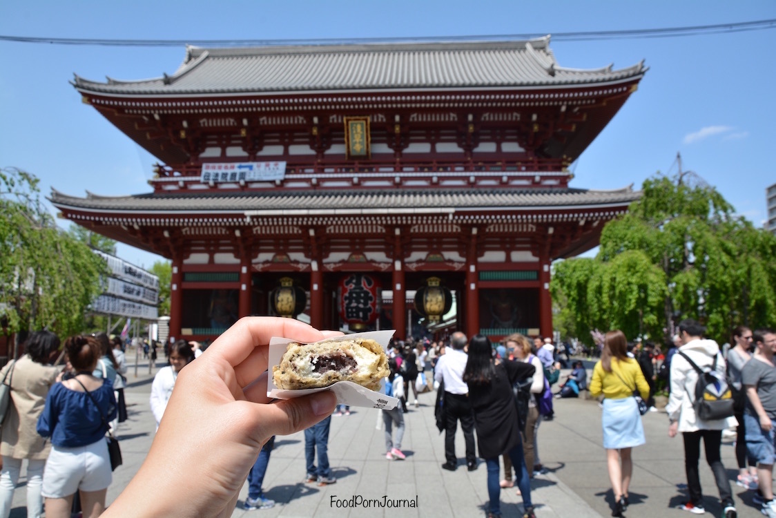 Tokyo Asakusa Nakamise age manju