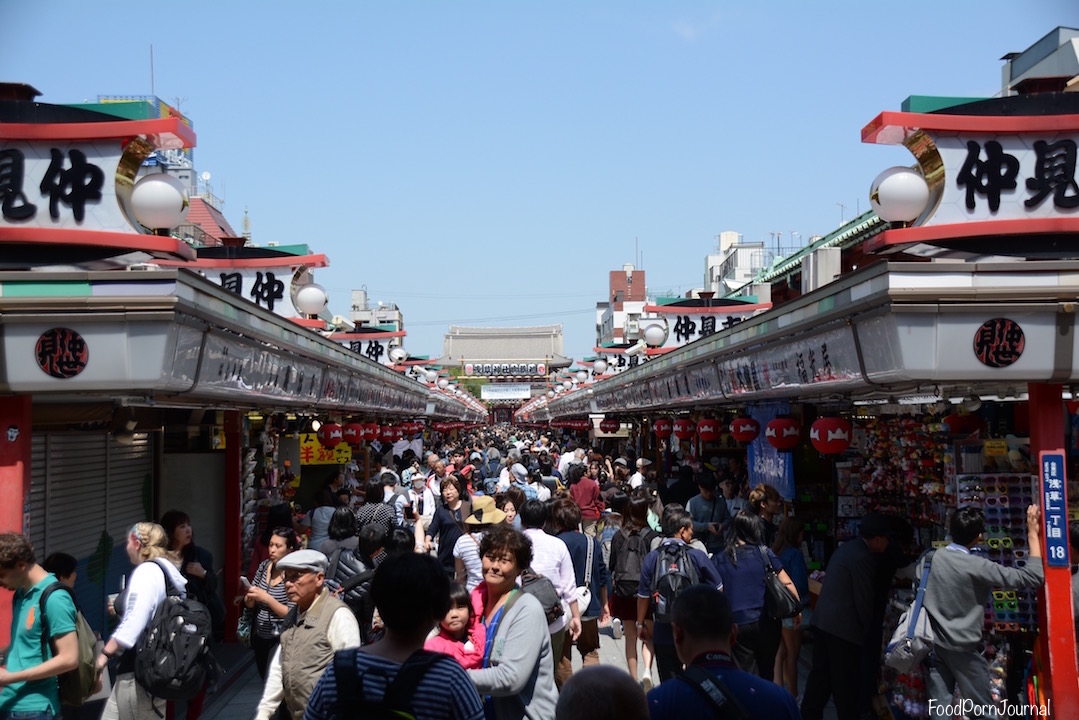 Tokyo Asakusa Nakamise shopping street