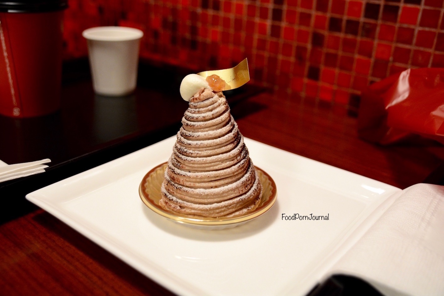 Tokyo La Boutique Joel Robuchon mont blanc