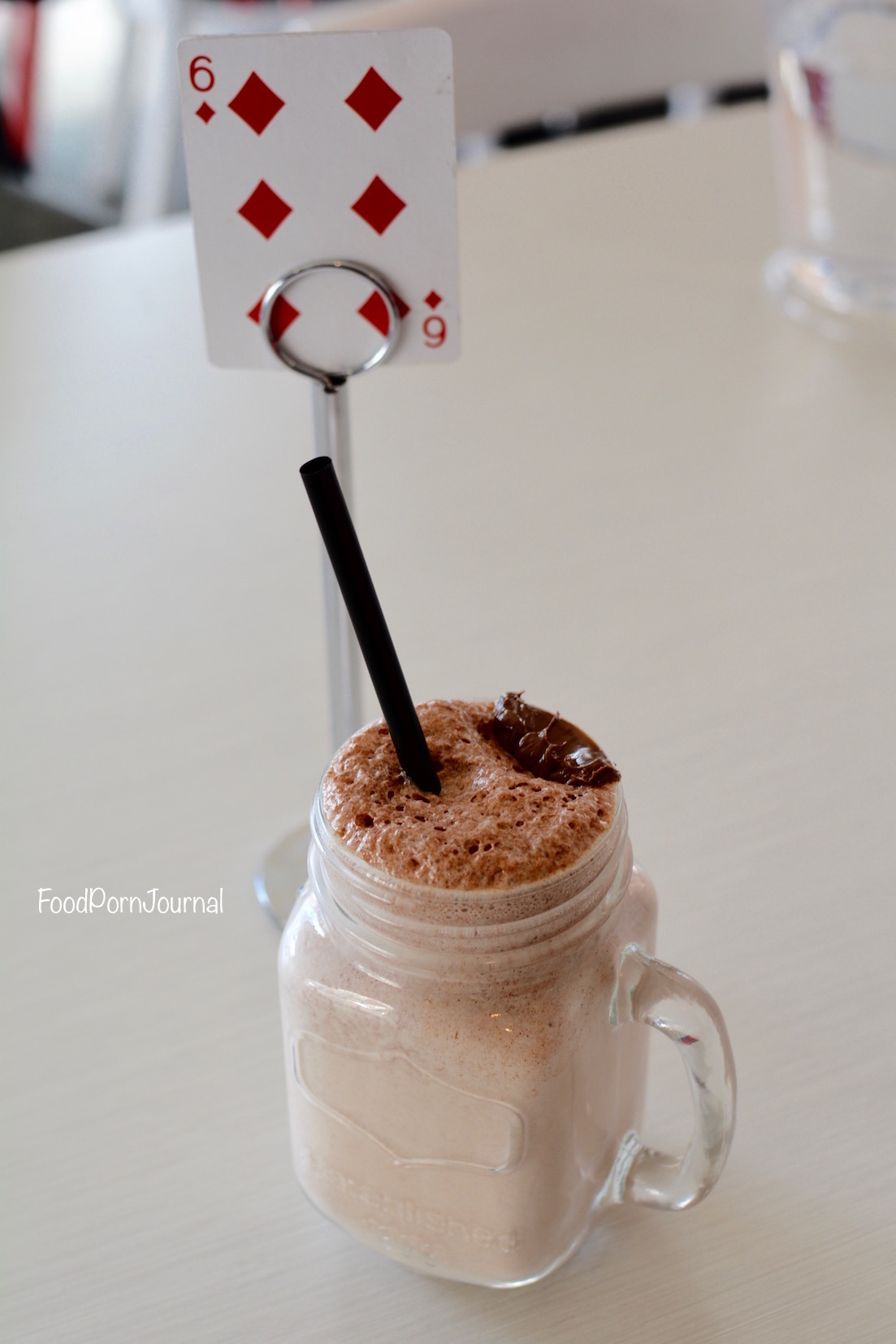 Ace High Eatery nutella milkshake