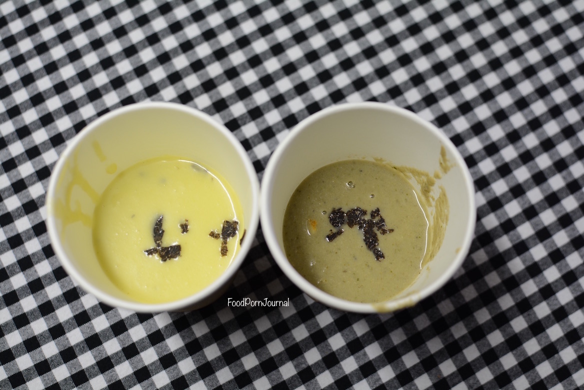 Blue Frog Truffles soup