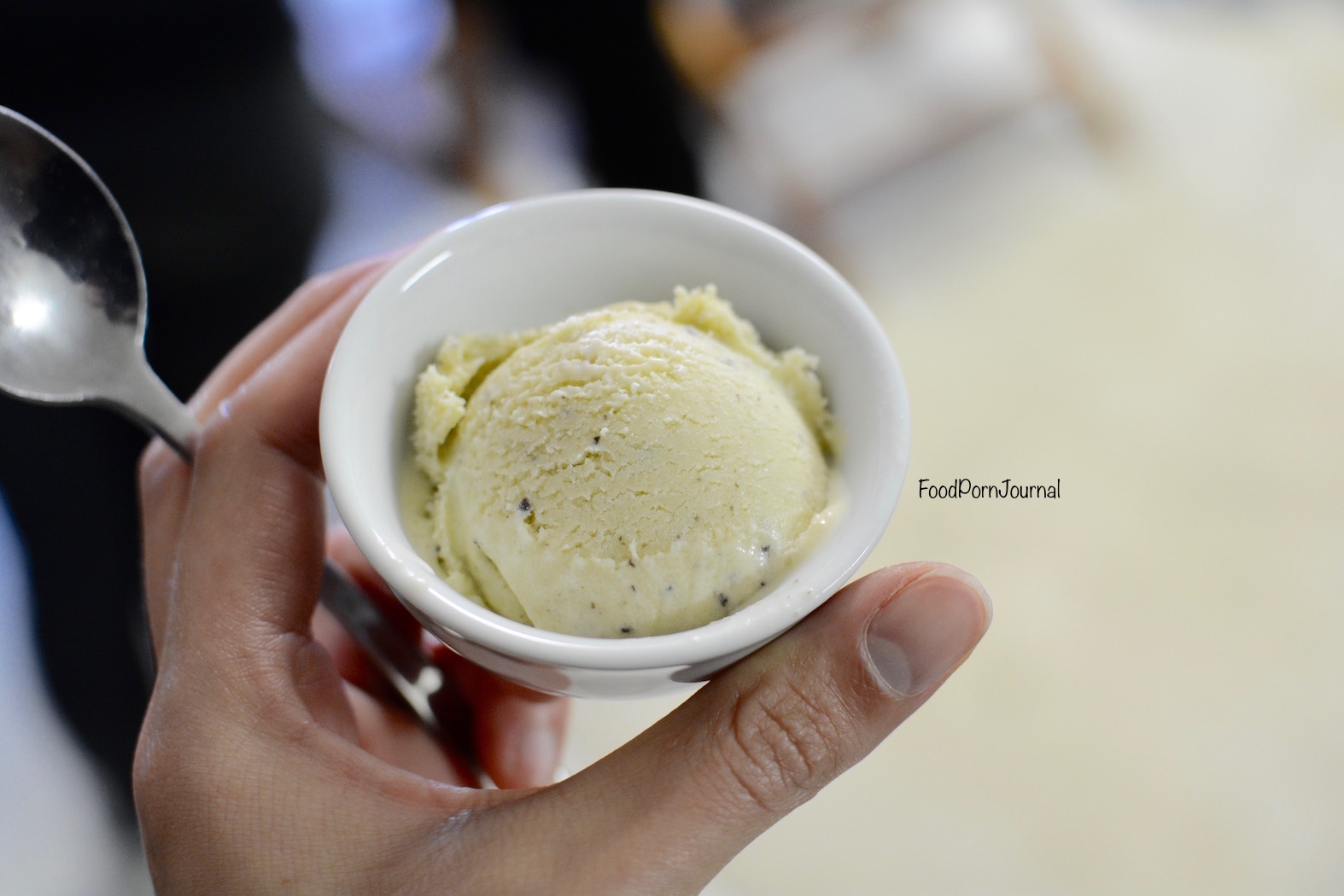 Blue Frog Truffles truffle ice cream