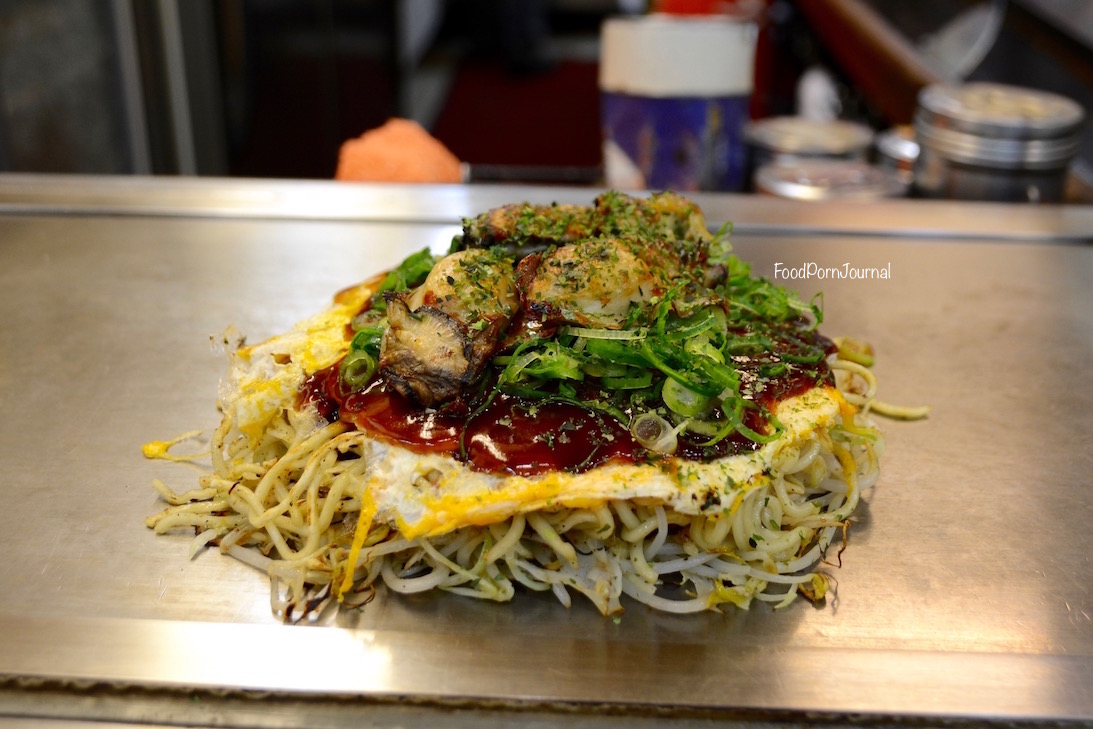 Japan Hiroshima Okonomimura okonomiyaki