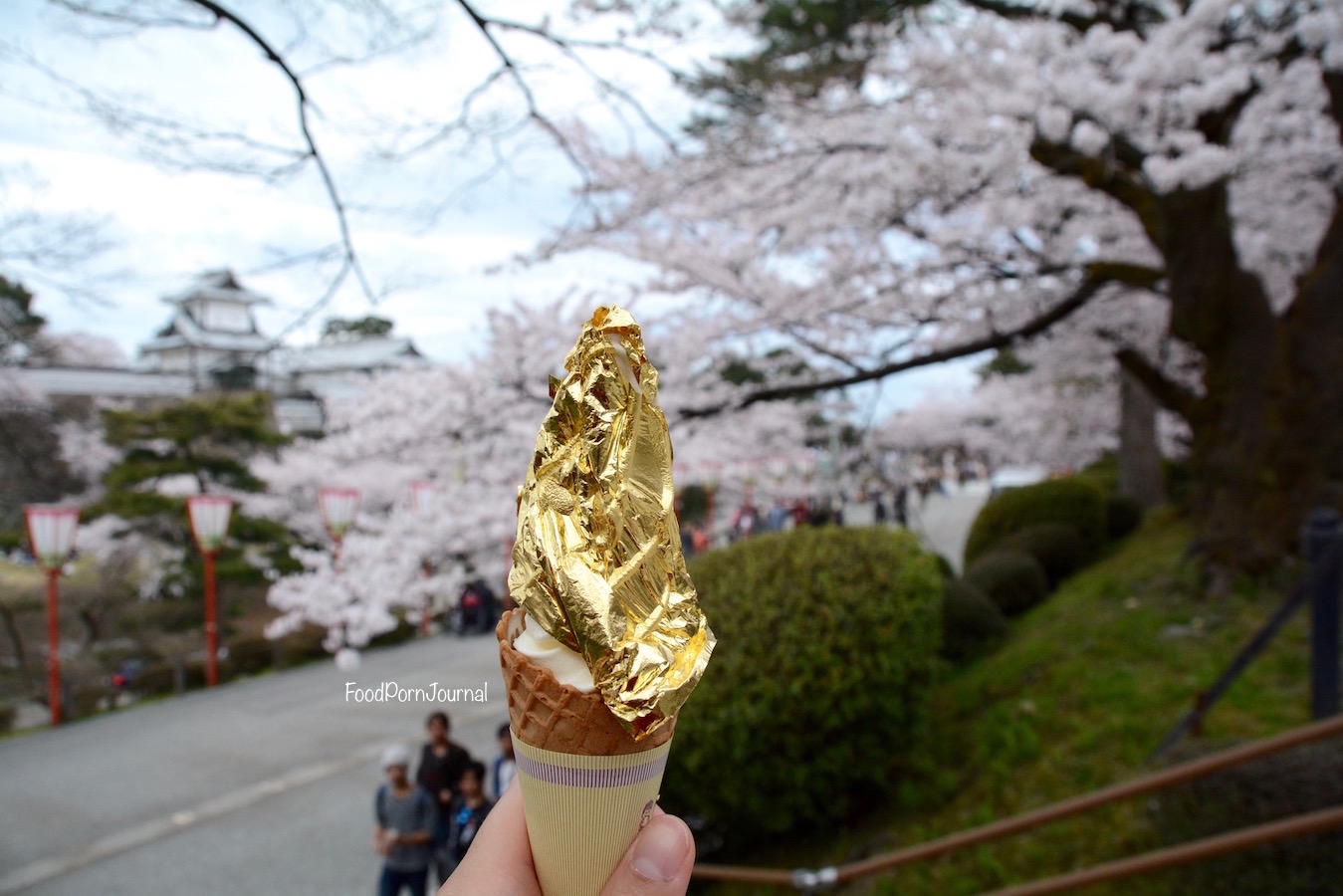 Japan Kanazawa gold leaf ice cream