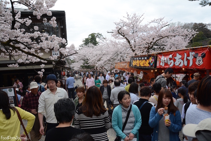 Japan Kanazawa street crowd