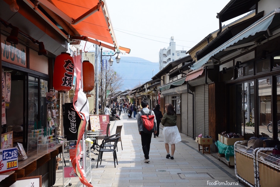 Japan Matsumoto Nawate Shopping Street