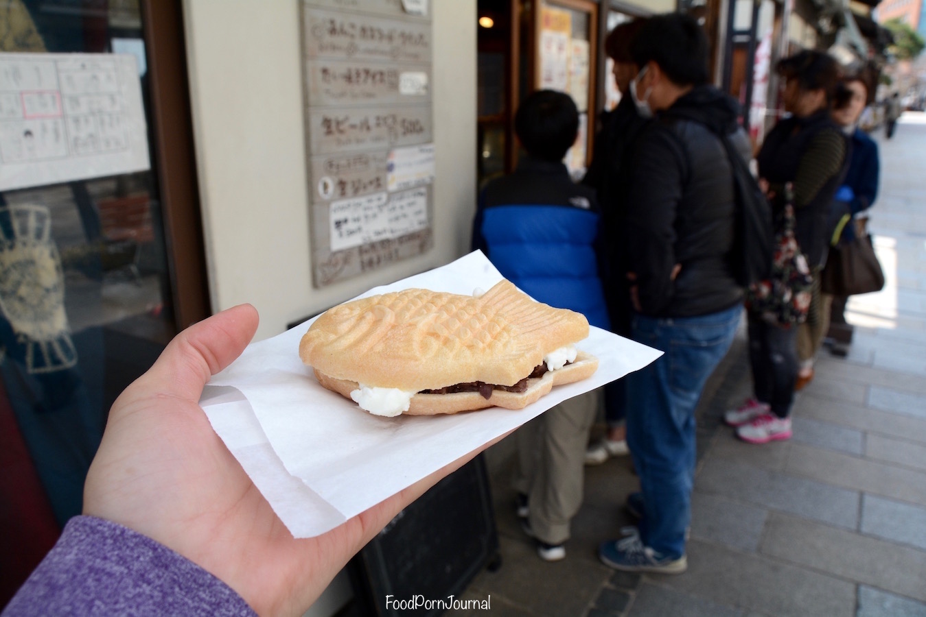 Japan Matsumoto taiyaki icecream