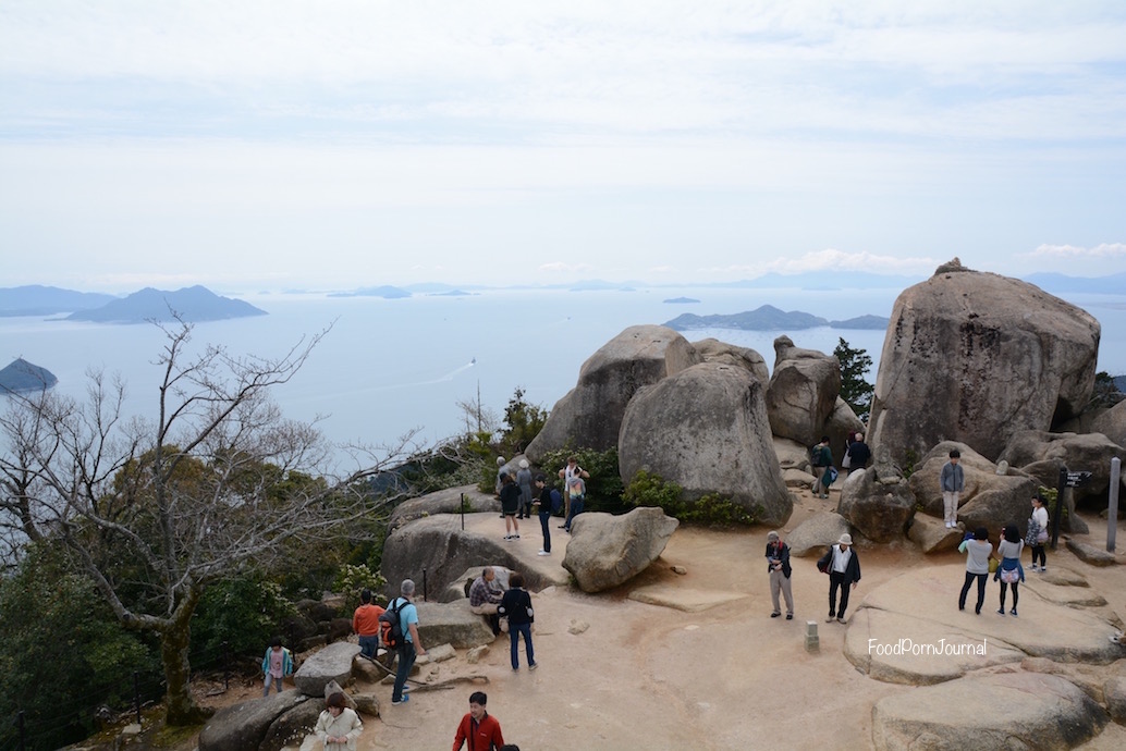 Japan Miyajima Island Mt Misen summit