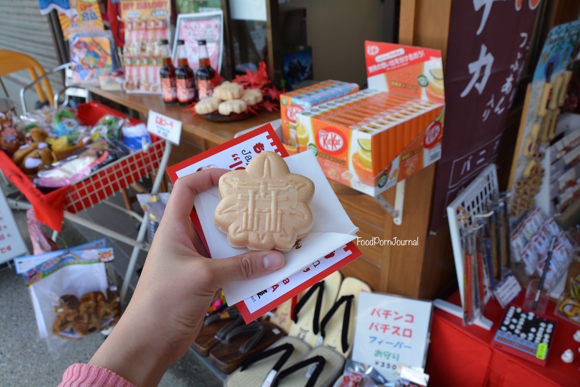 Japan Miyajima Island ice monaka