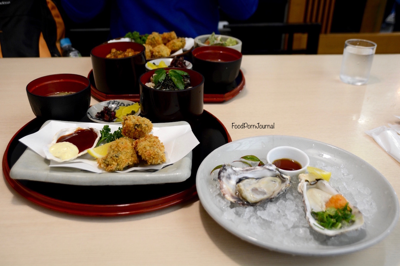 Japan Miyajima Island oysters Yakigaki