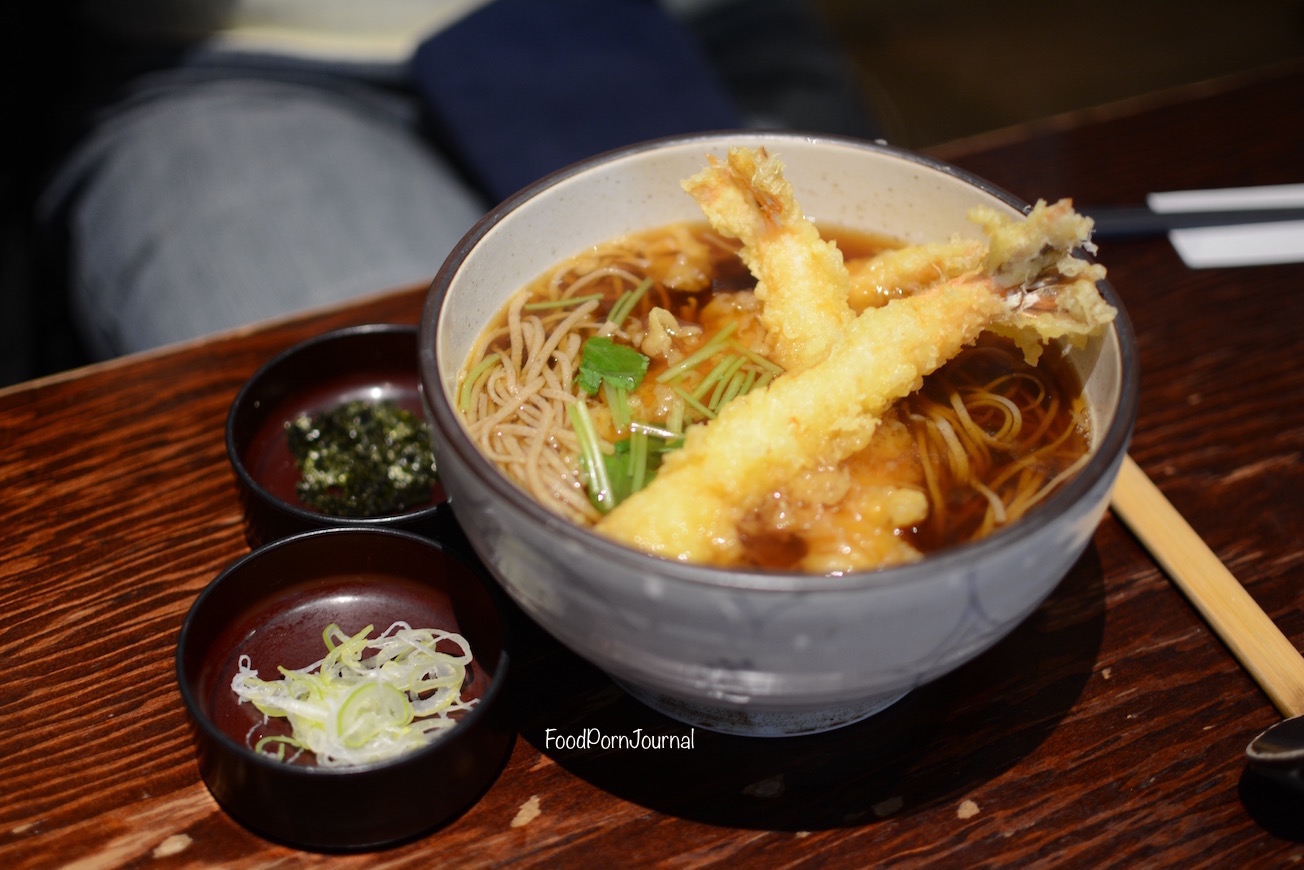 Japan Nagano Sobakiri Miyota soba tempura