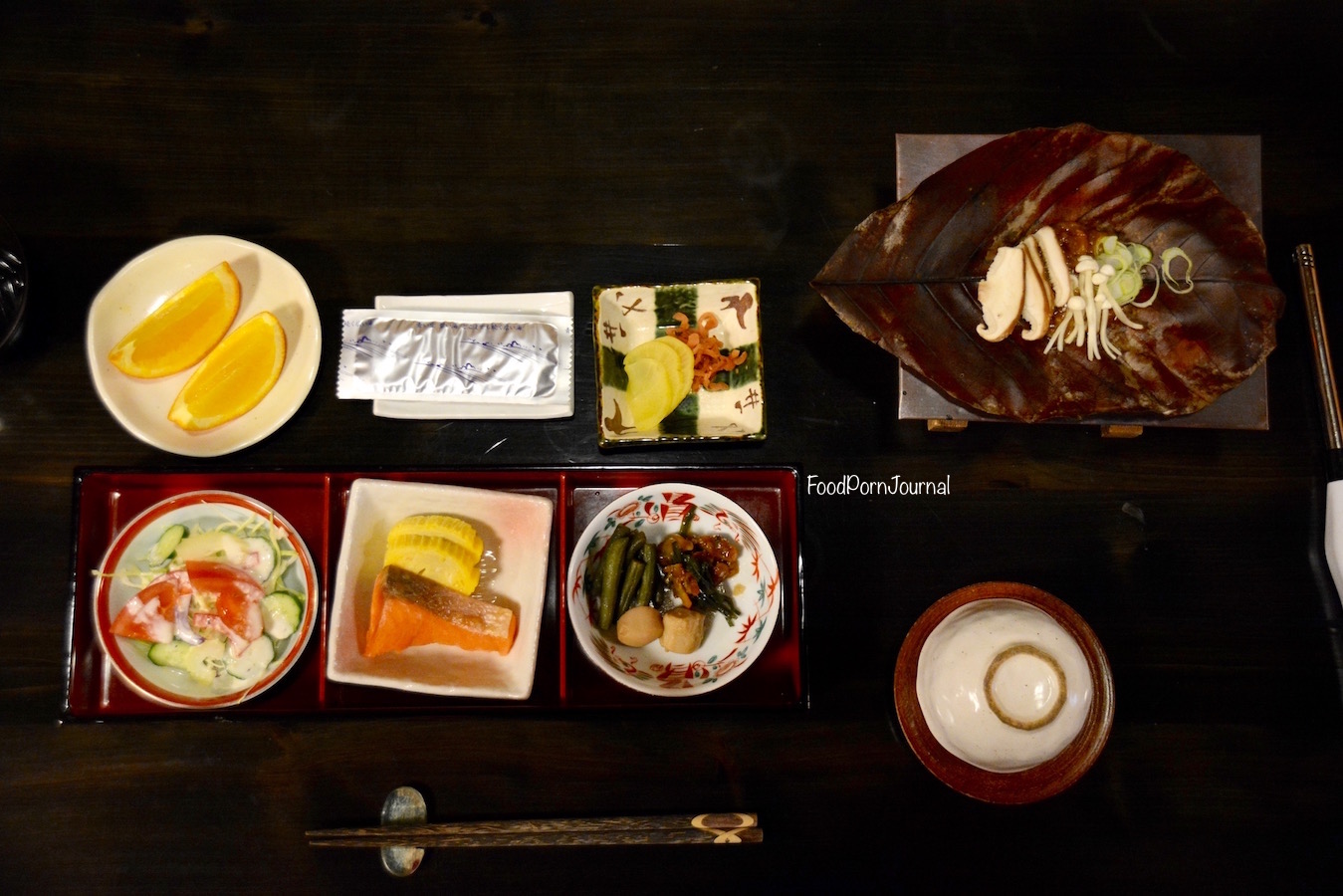 Japan Takayama Minshuku Kuwataniya breakfast