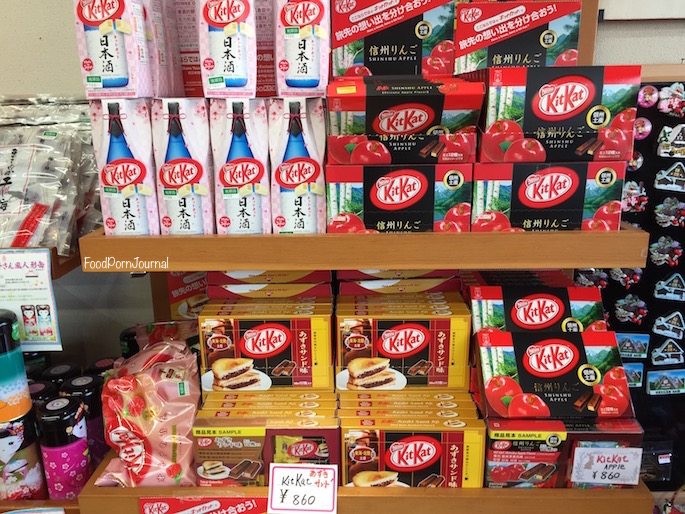 Japan Takayama kitkats