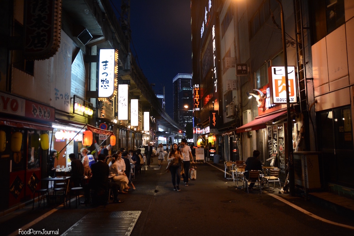 Tokyo Japan Ginza yakitori