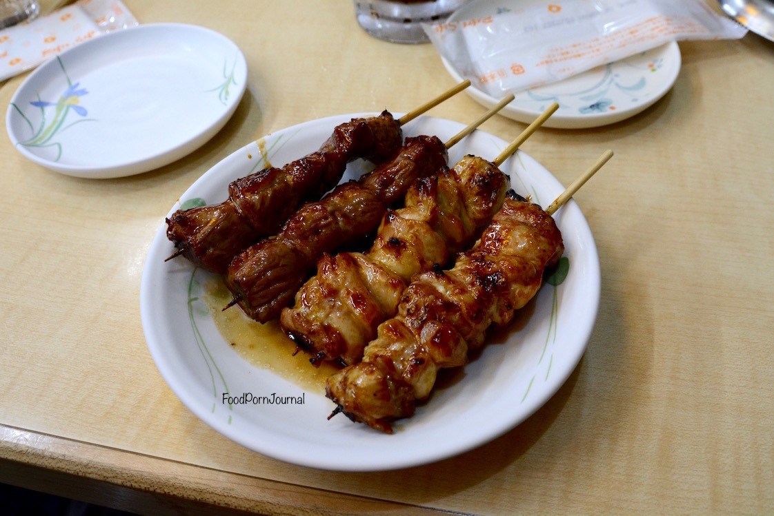 Tokyo Japan TonTon yakitori skewers