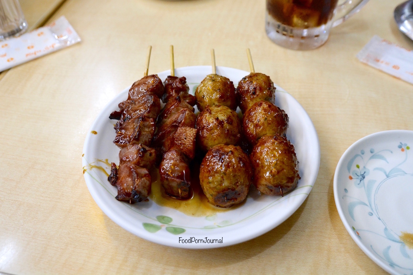 Tokyo Japan Tonton yakitori dinner