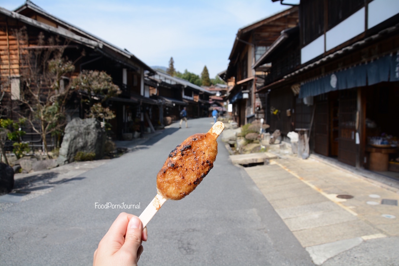 Tsumago gohei mochi