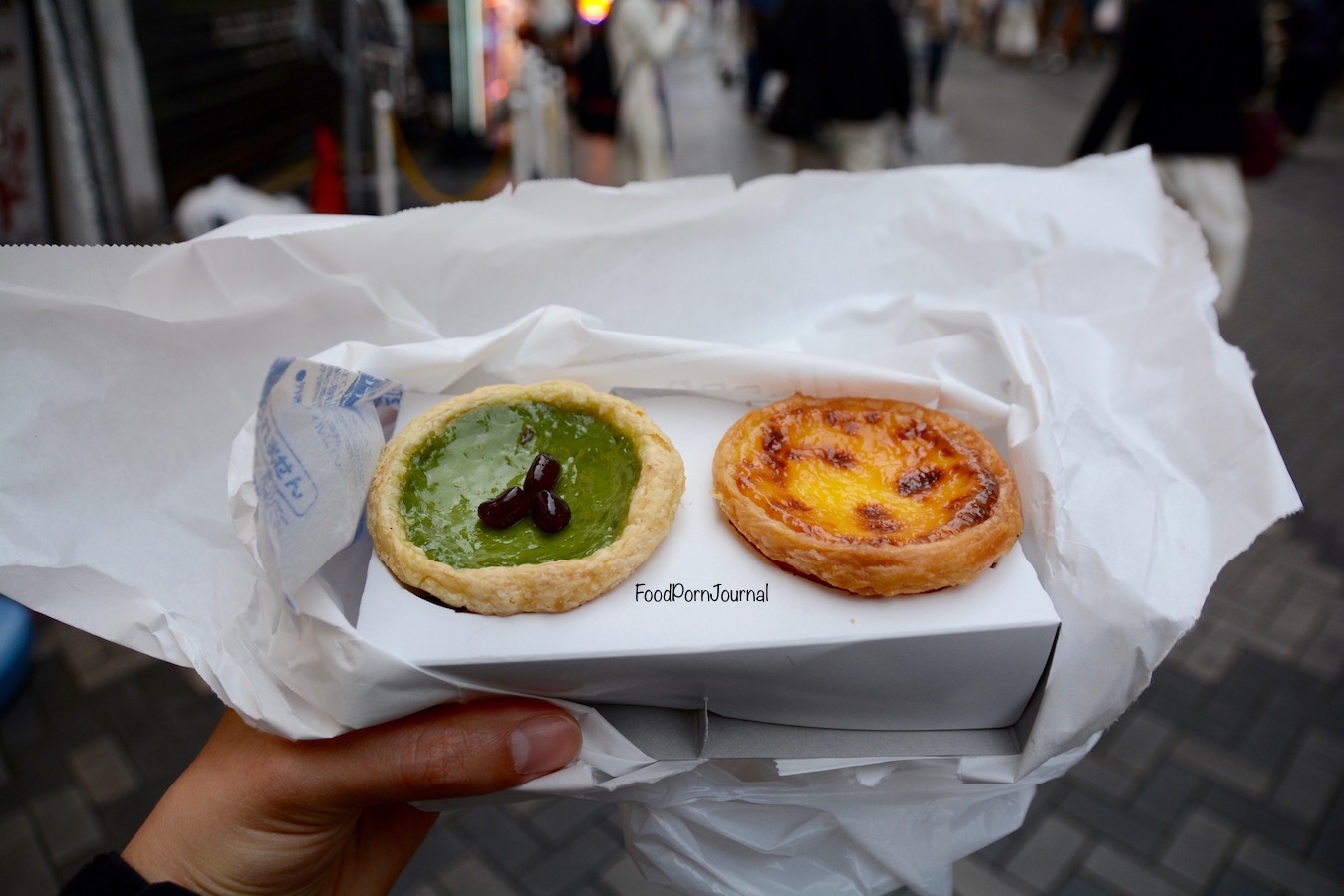 Osaka Japan Dotonburi Lord Stow's Bakery tarts